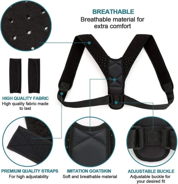 Shoulder Posture Support - Back Belt - Image 4