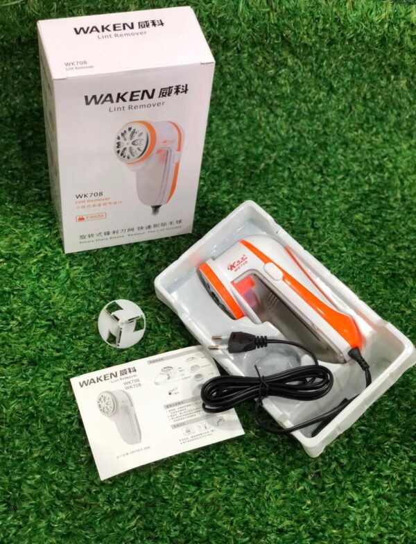 WK-708 Waken Electric Fabric Fuzz Cleaner And Lint Remover Electric Fabric Shaver/Lint Remover - Image 2