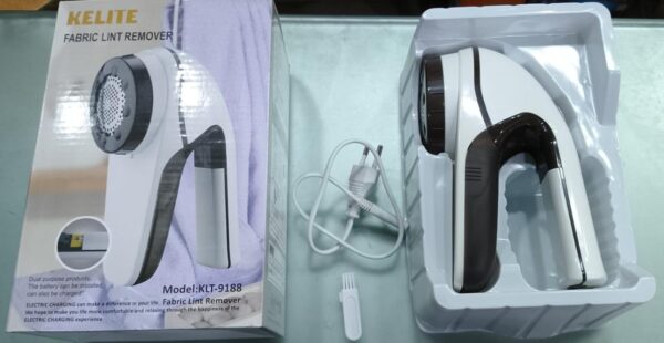 Kelite Klt-9188 Fabric Lint Remover Portable Lint Remover Rechargeable Clothes Shaver for Fluff Pilling Fabric - Image 2