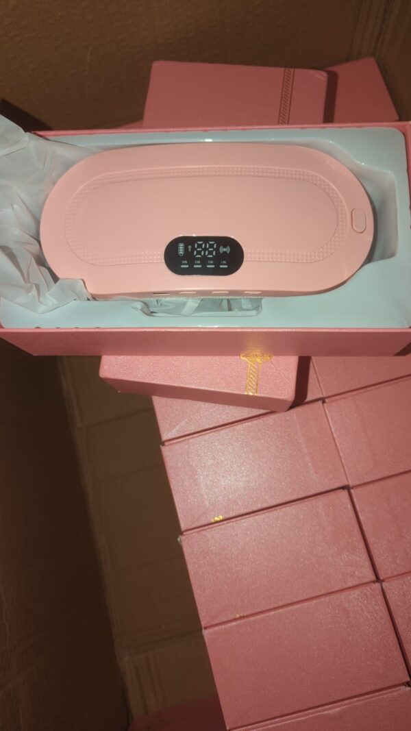 Period Belt, Cramp Relief Belt & Massager, Heated Belly Belt for Menstrual Cramp Relief with 3 Heat Levels and 4 Modes, Electric Belt Massage for Women and Girls, Heated Belly Belt, Electric Heating Pad for Pain Relief - Image 6
